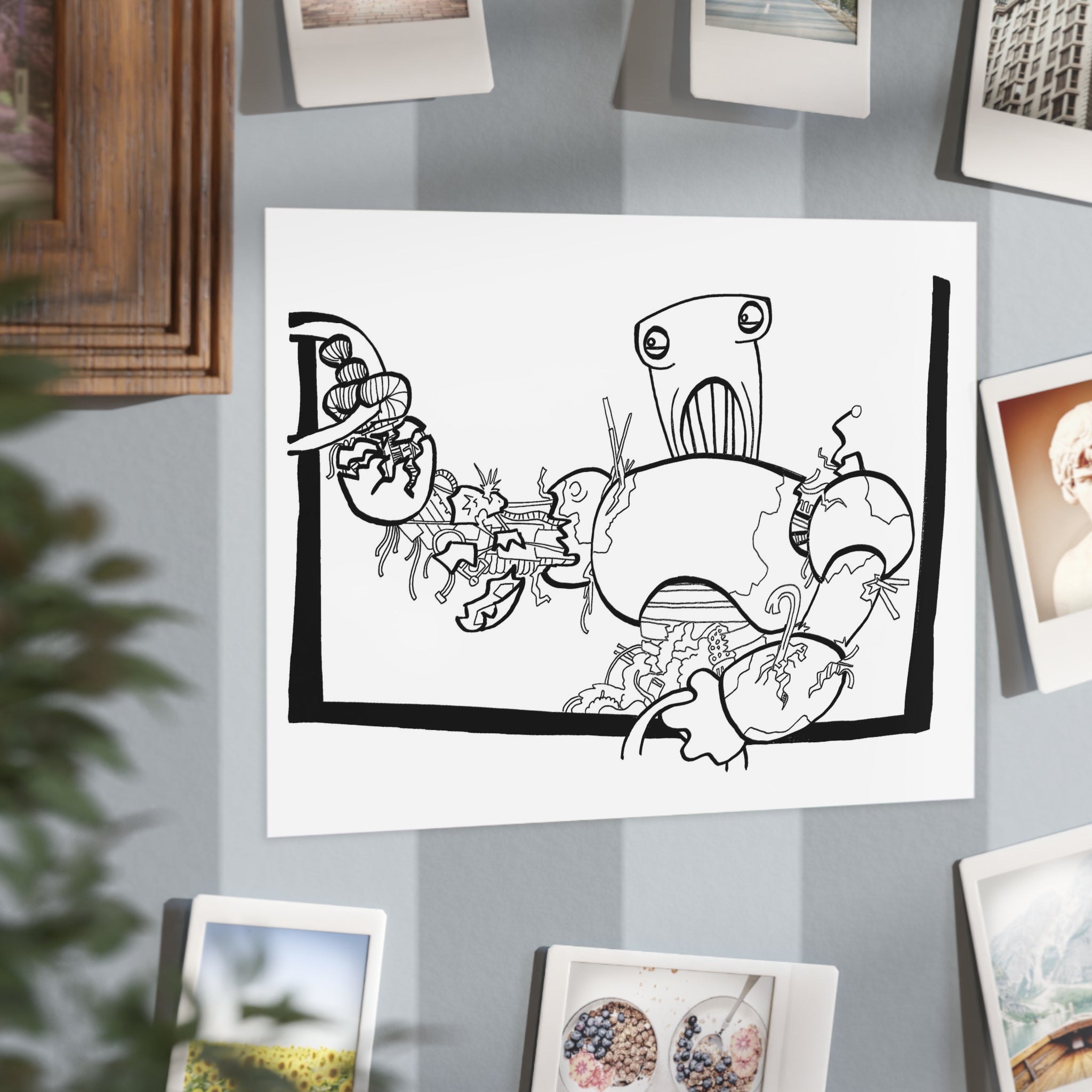 Let Go — Unframed Art Print
