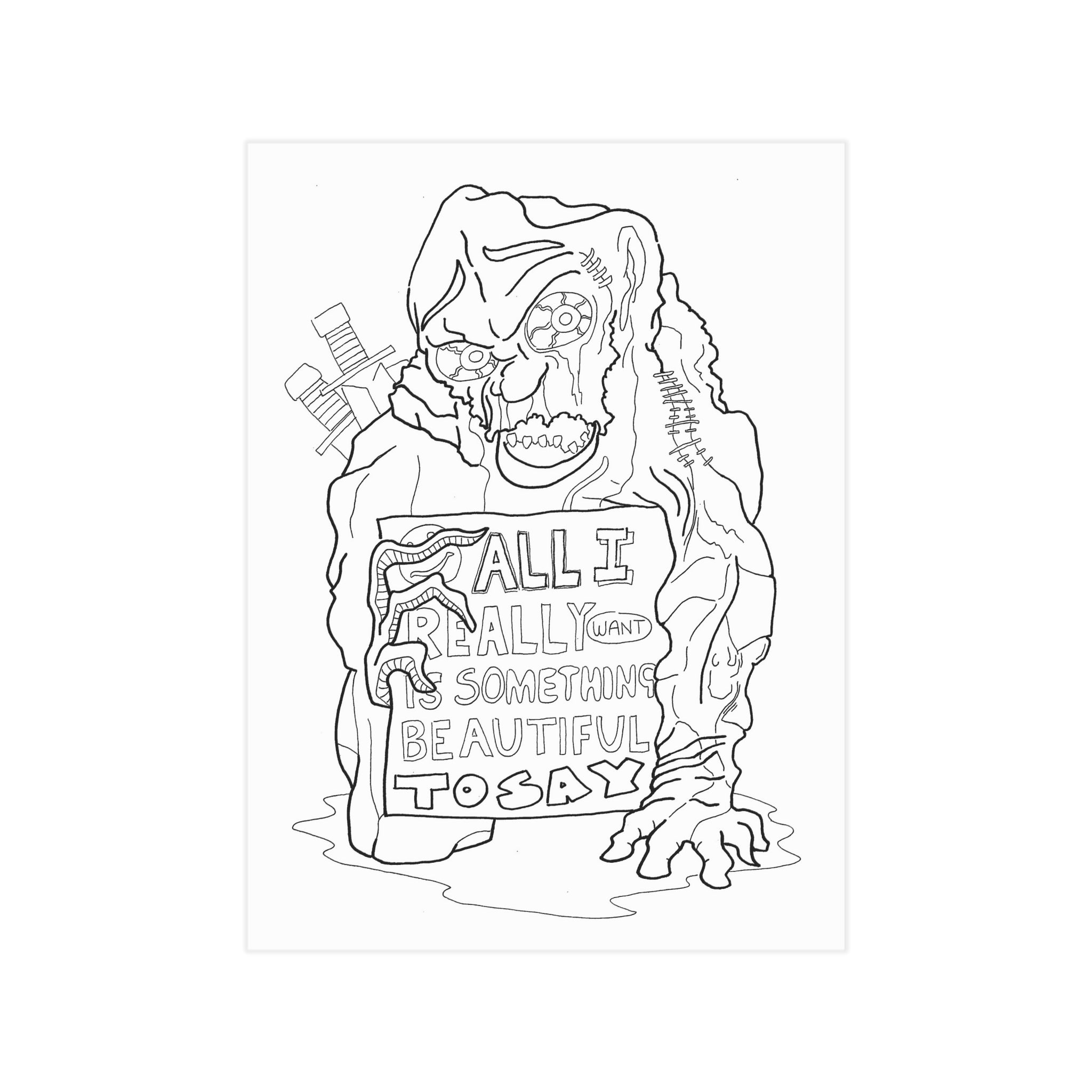 CPTSD — Unframed Art Print