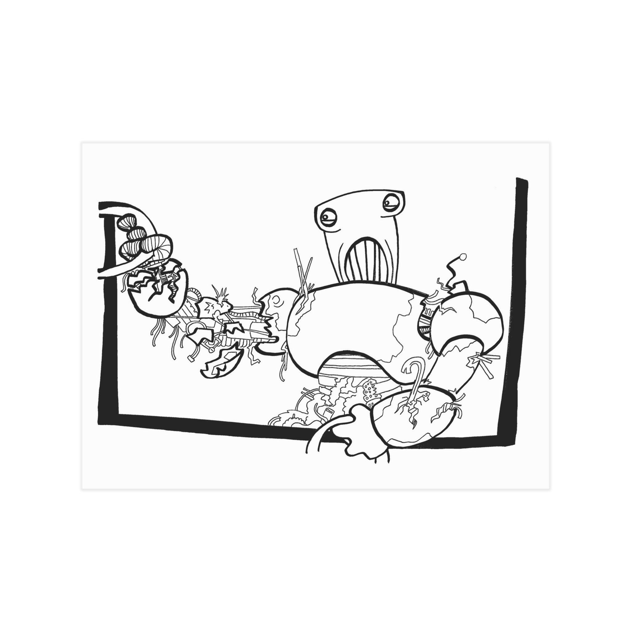 Let Go — Unframed Art Print