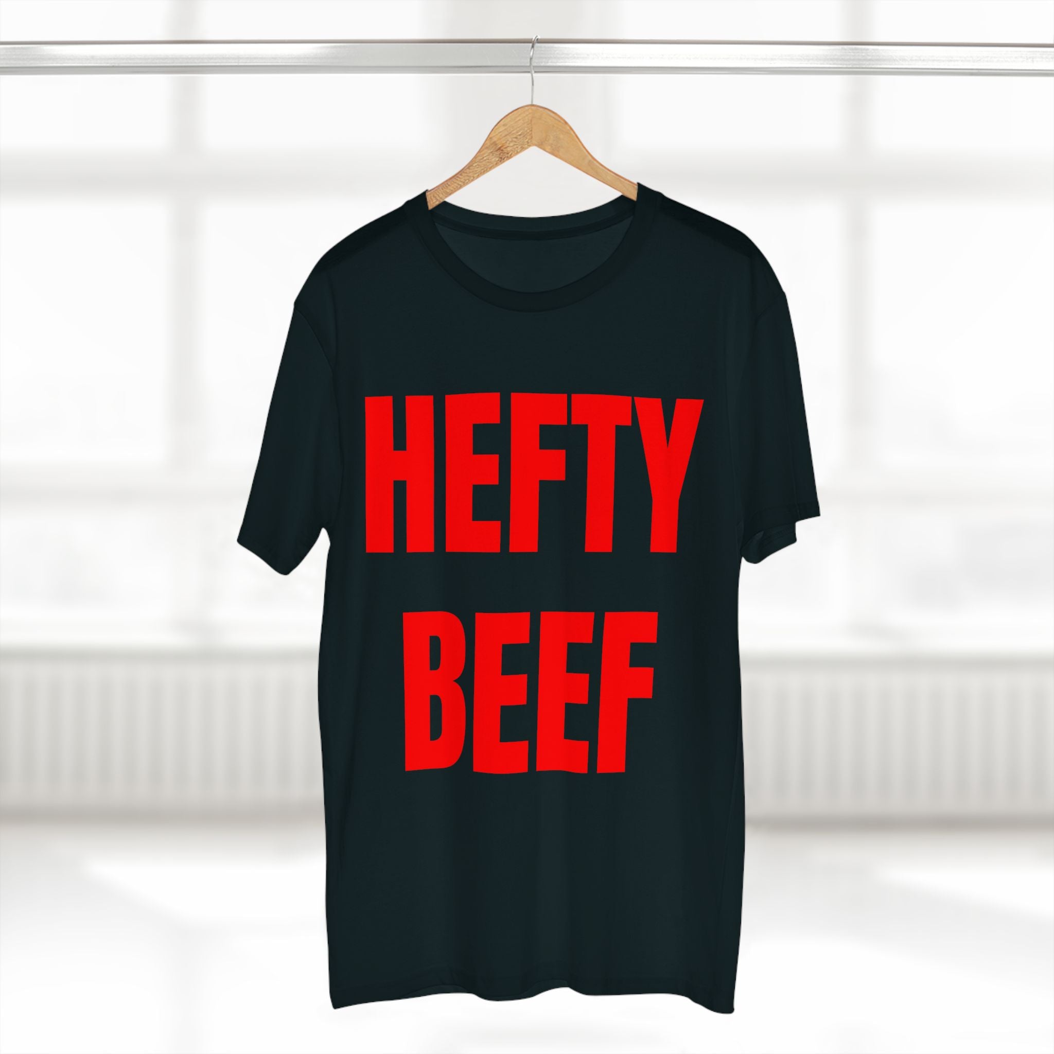 Hefty Beef - Cotton T-Shirt