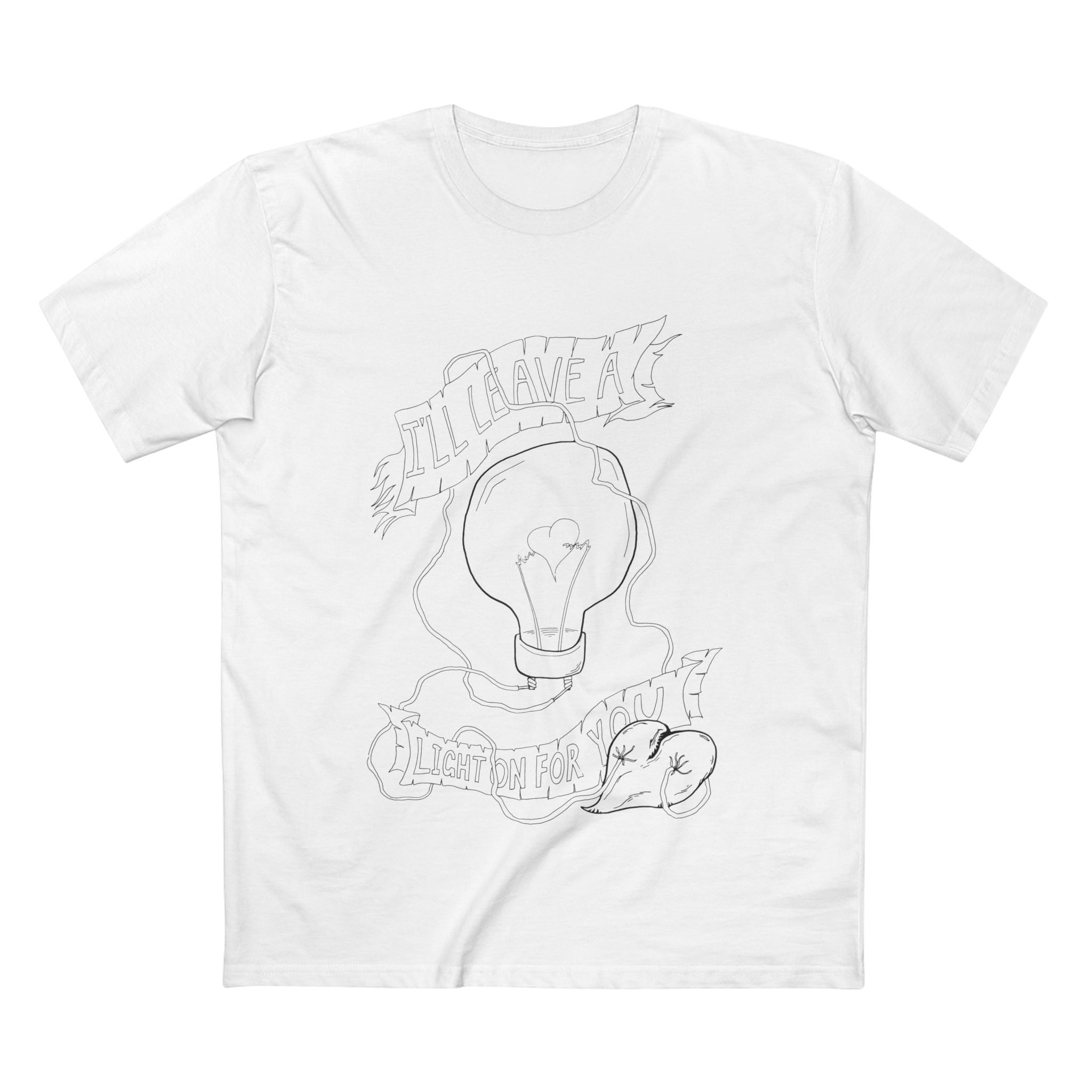 Heartlight - Coloured Cotton T-Shirt