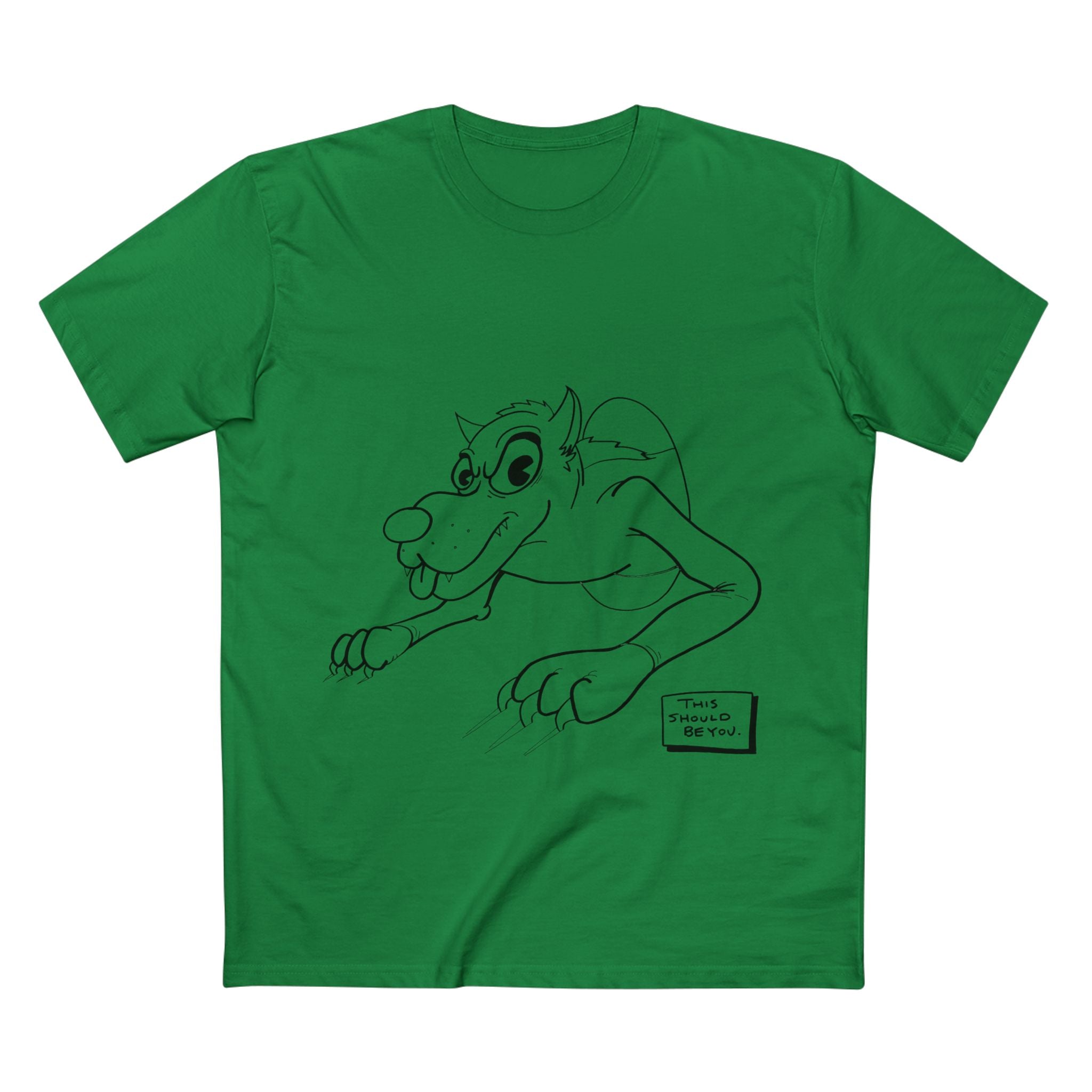 Sucked In Big Dog - Coloured Cotton T-Shirt