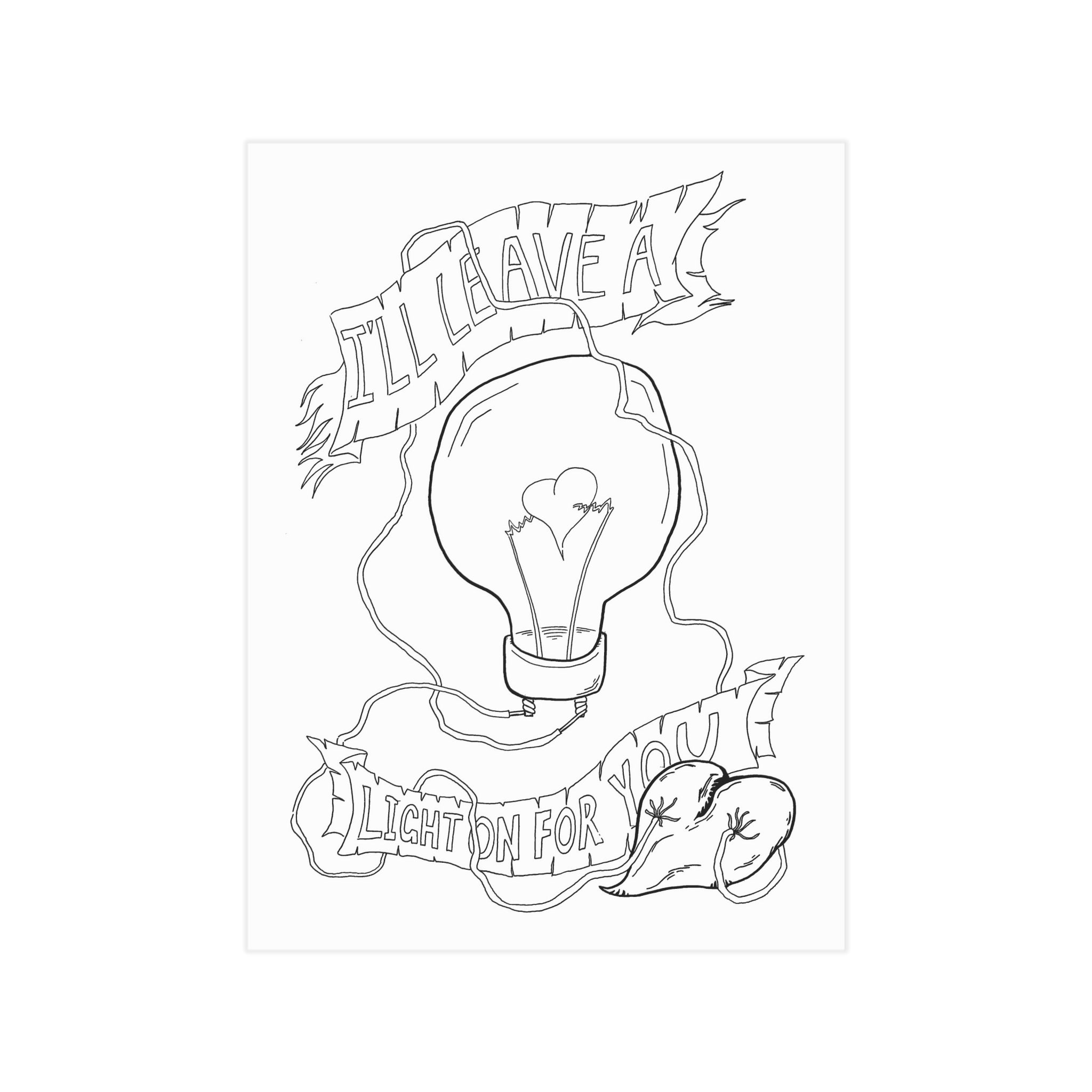 Heartlight — Unframed Art Print