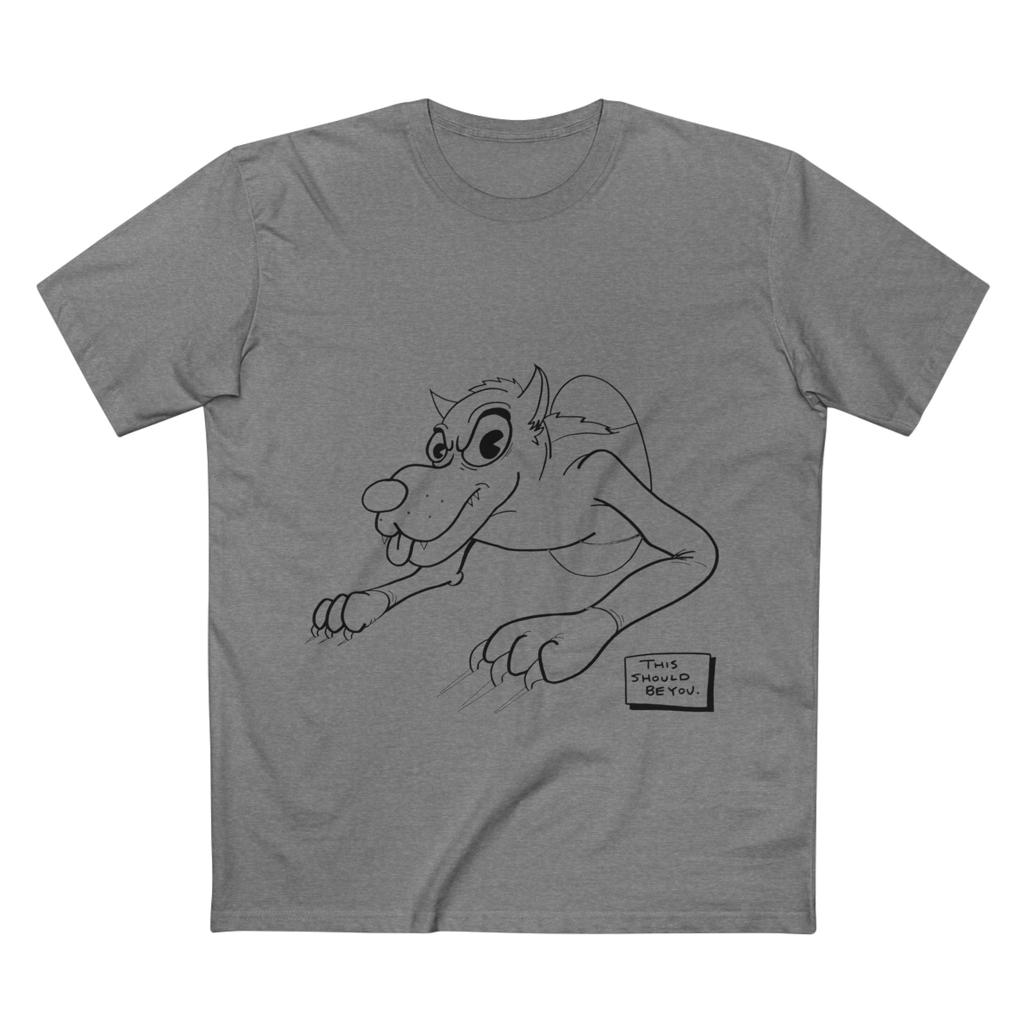 Sucked In Big Dog - Coloured Cotton T-Shirt