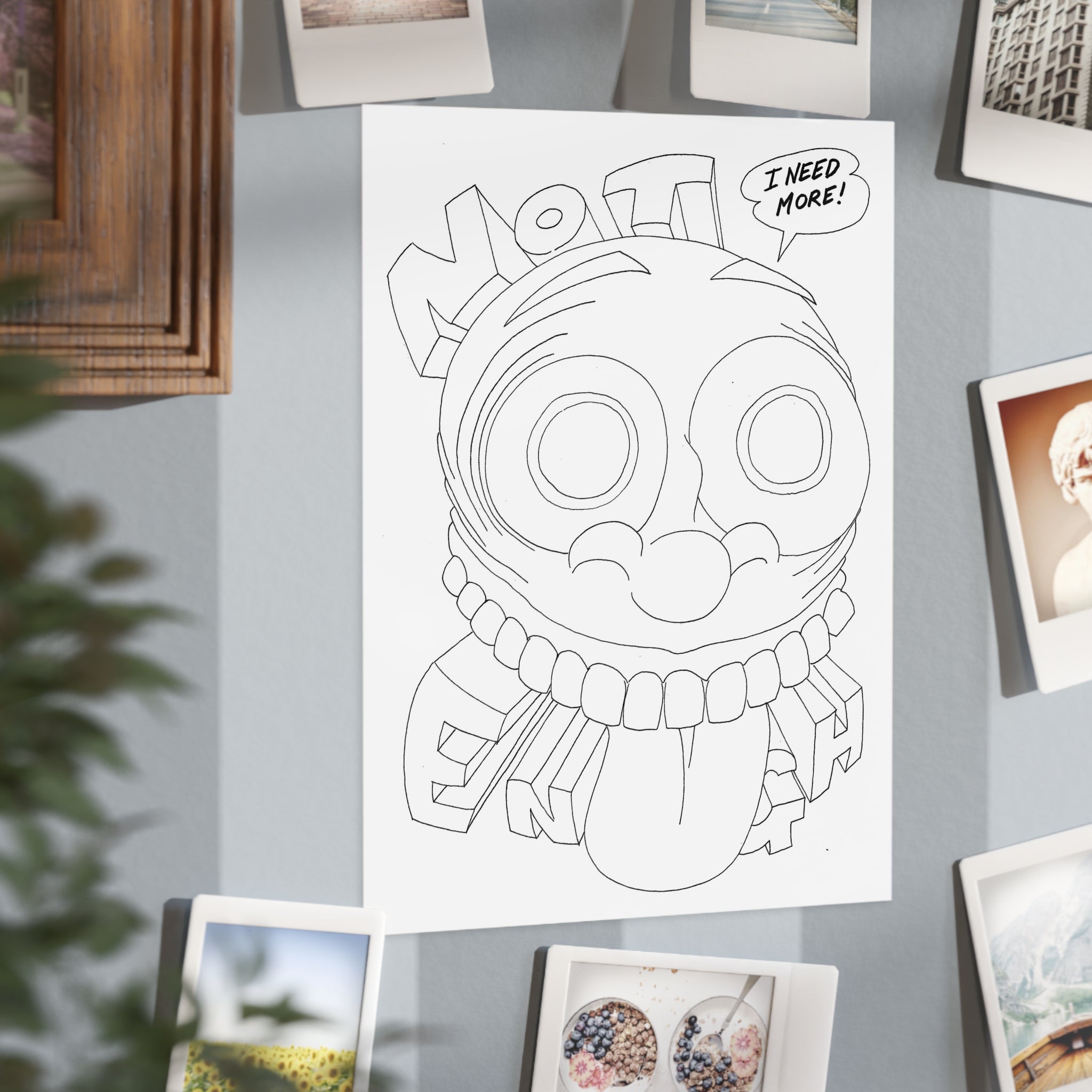 Extra — Unframed Art Print
