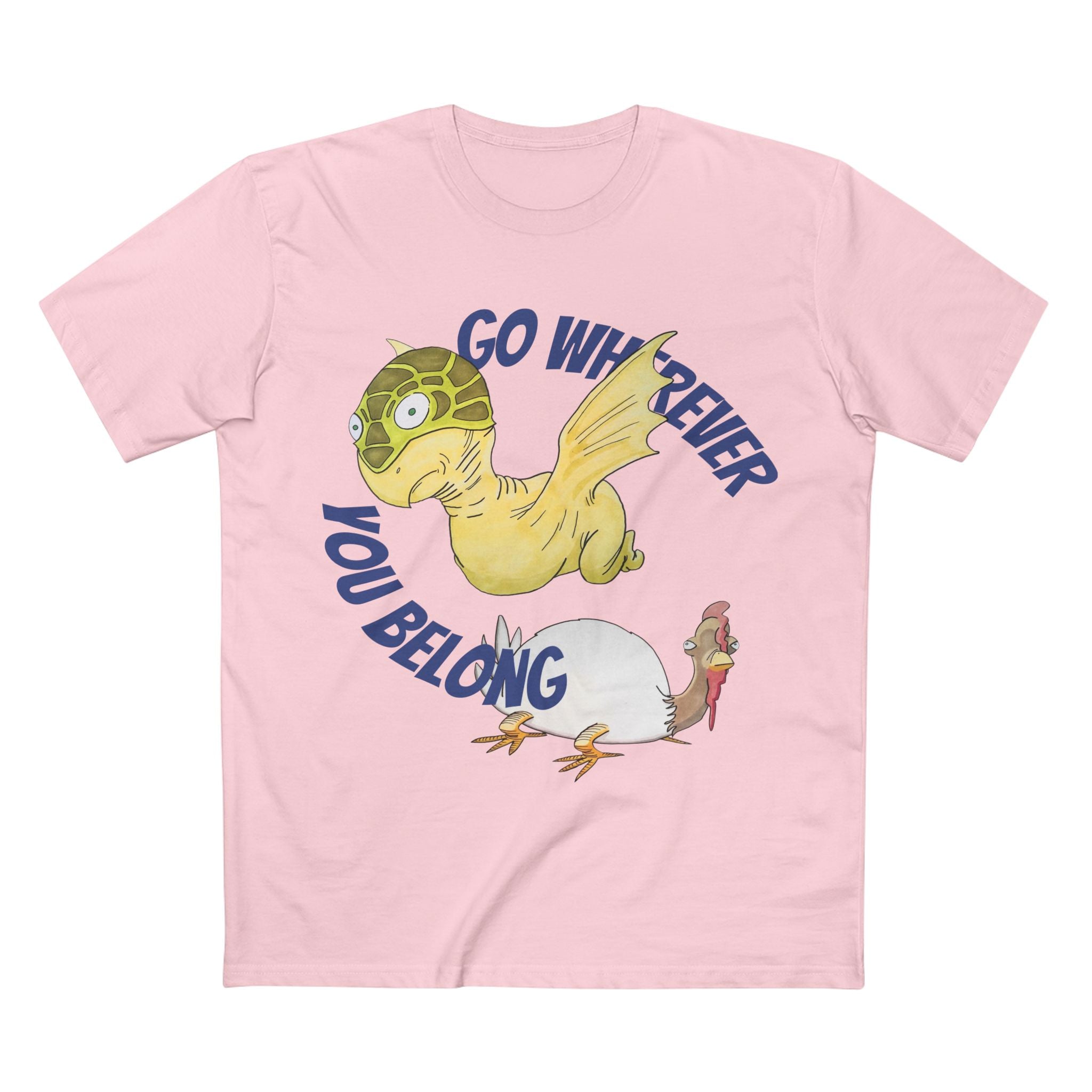 Floorbird and Skyturtle - Cotton T-Shirt