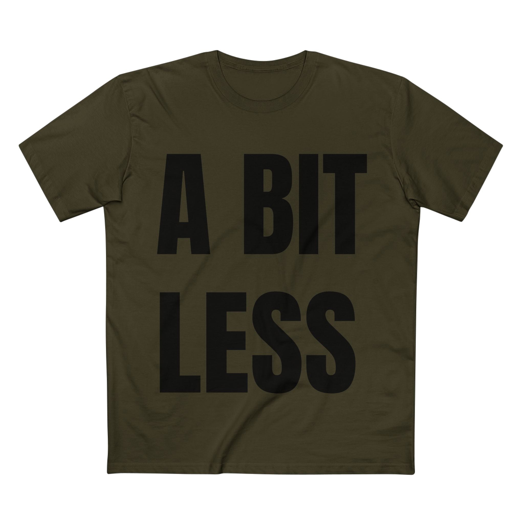 A Bit Less - Cotton T-Shirt