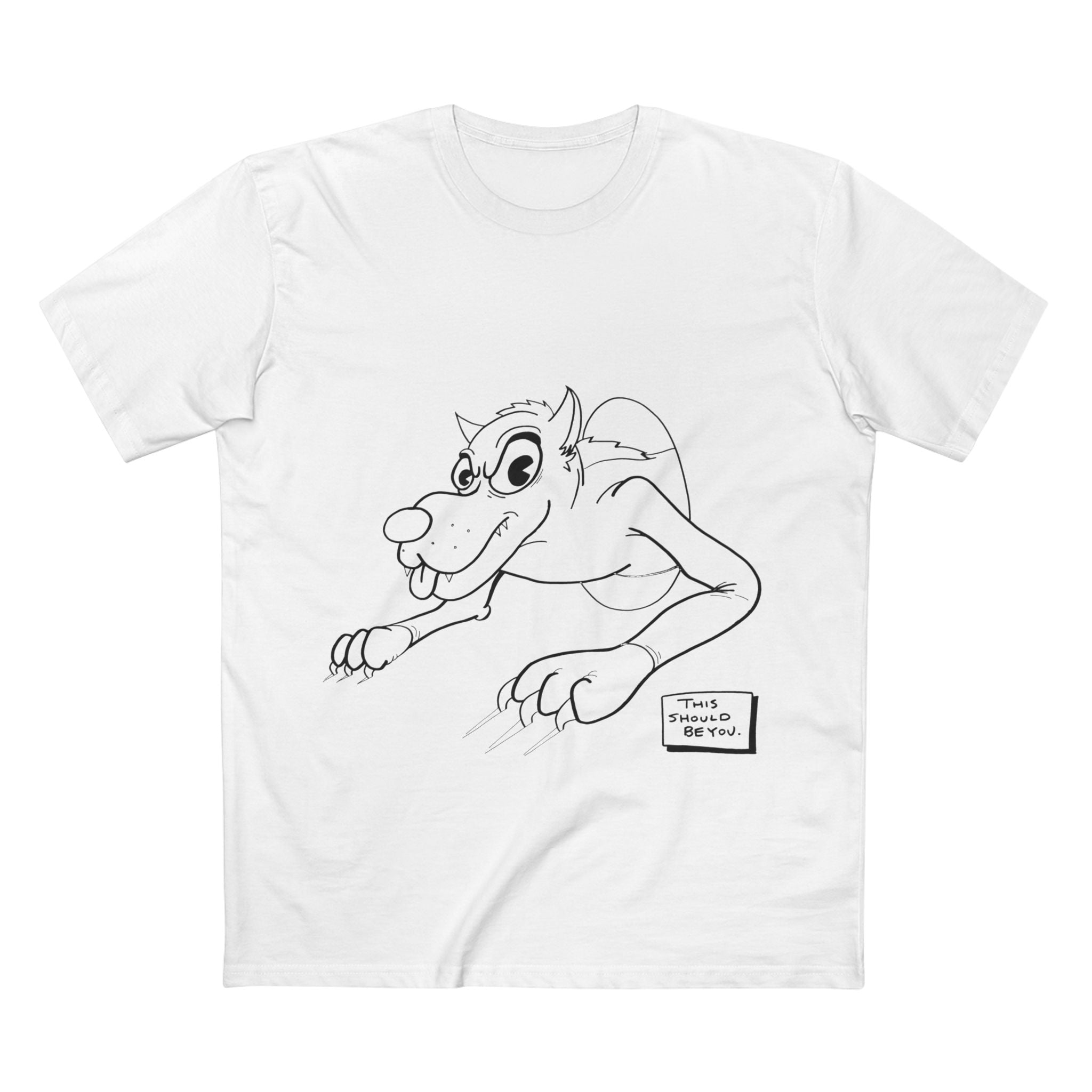 Sucked In Big Dog - Coloured Cotton T-Shirt