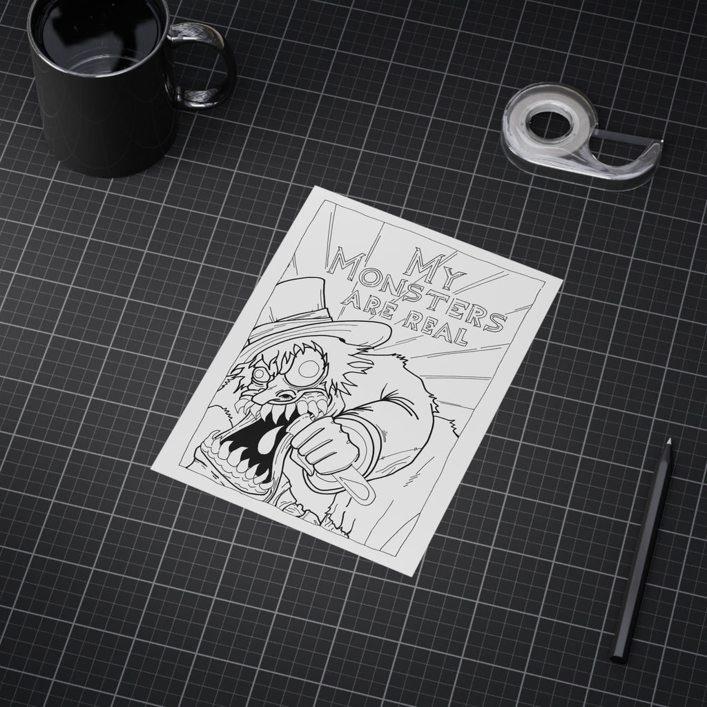 Jekyll and Hyde — Unframed Art Print