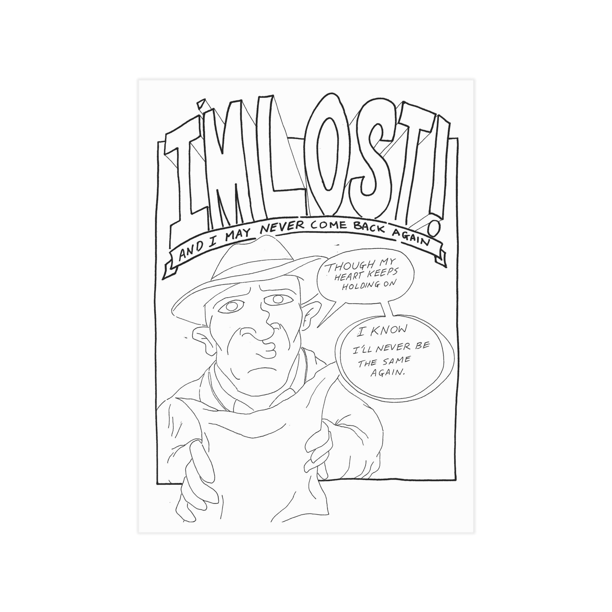 Lost and Searching — Unframed Art Print