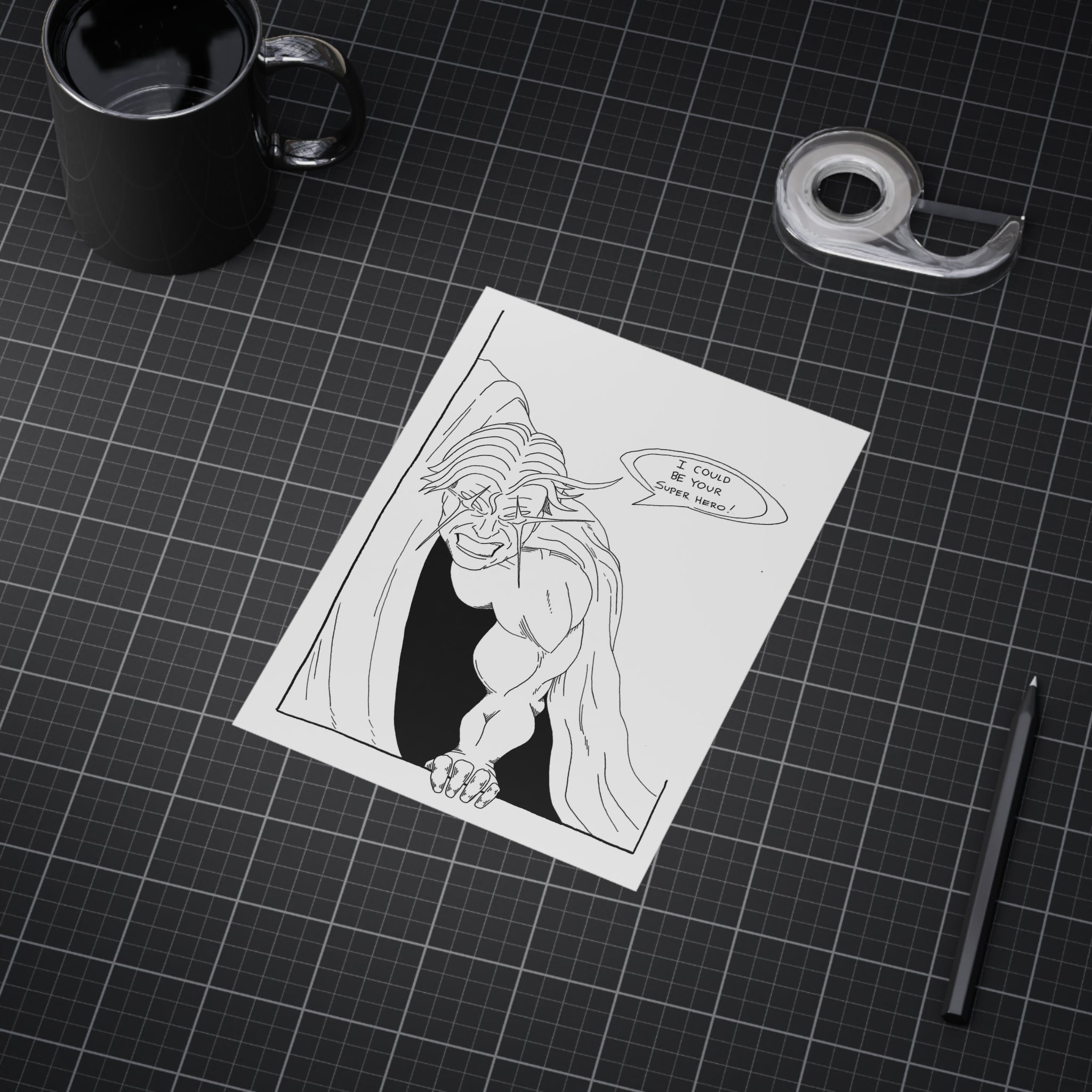 Supertherapy — Unframed Art Print
