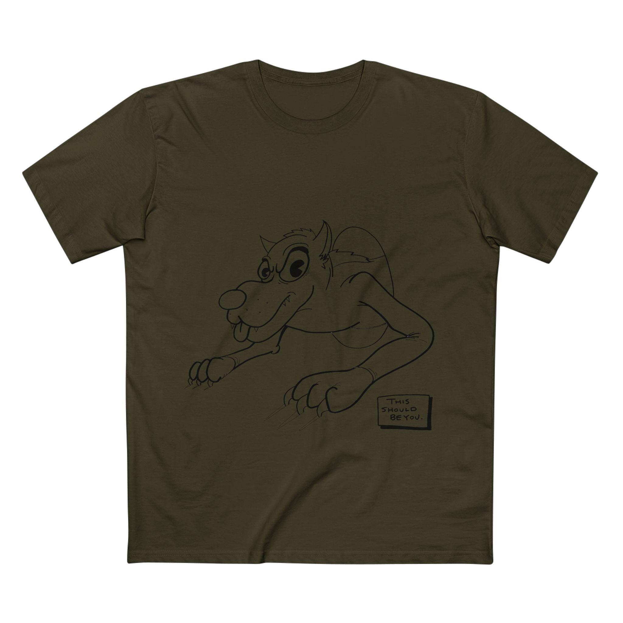 Sucked In Big Dog - Coloured Cotton T-Shirt
