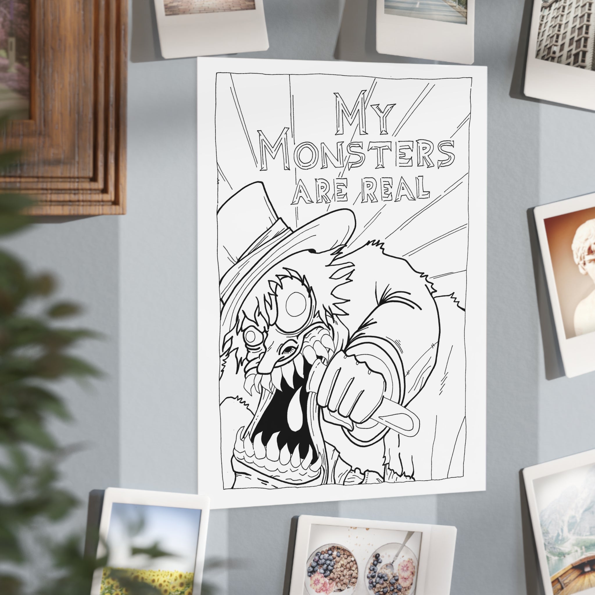 Jekyll and Hyde — Unframed Art Print