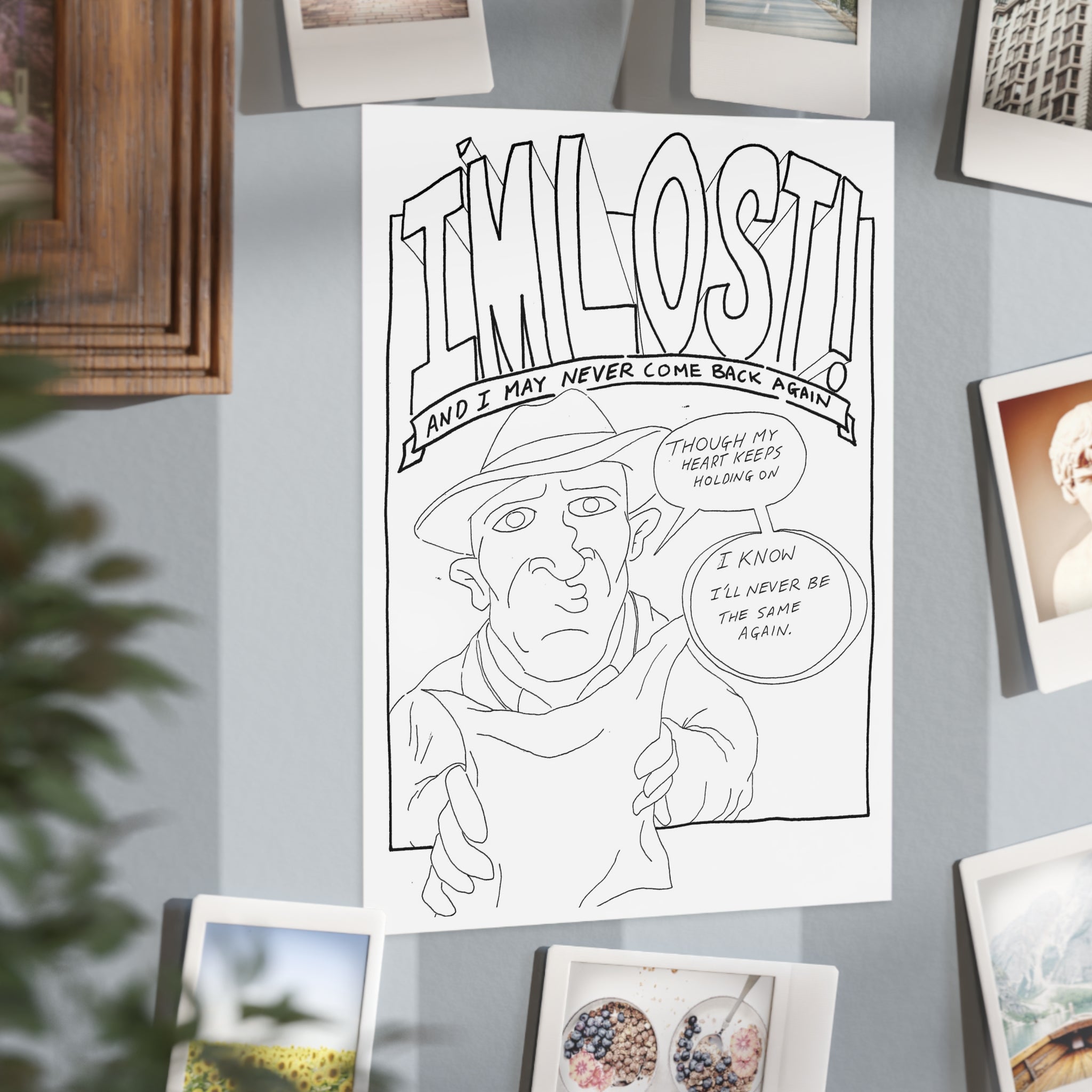Lost and Searching — Unframed Art Print