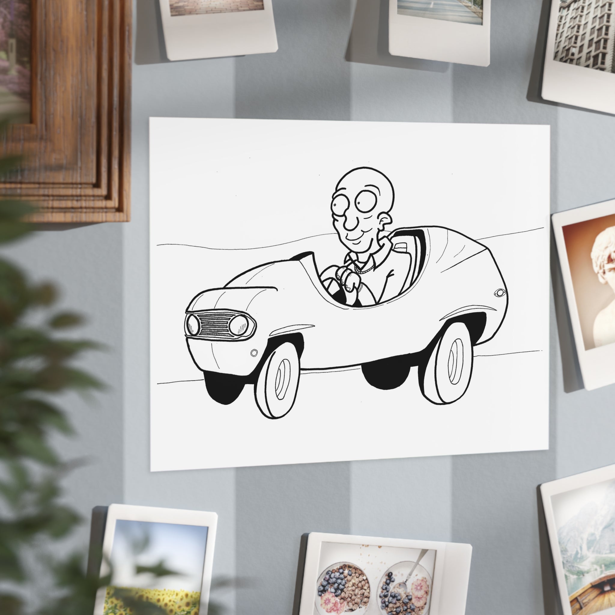 Best Friends — Unframed Art Print