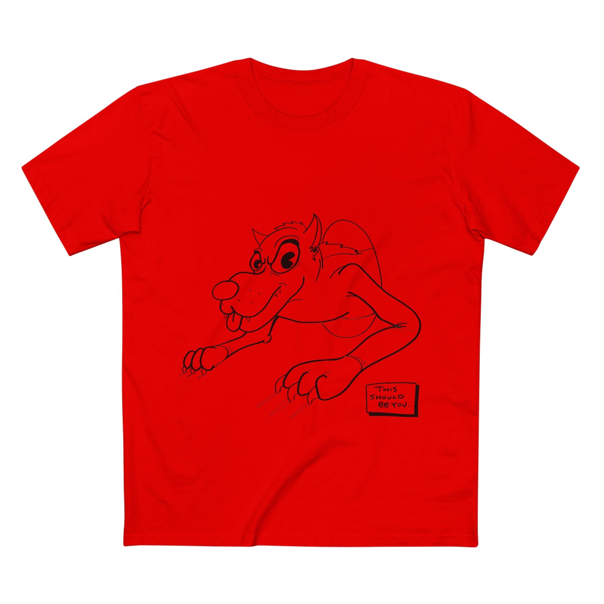 Sucked In Big Dog - Coloured Cotton T-Shirt