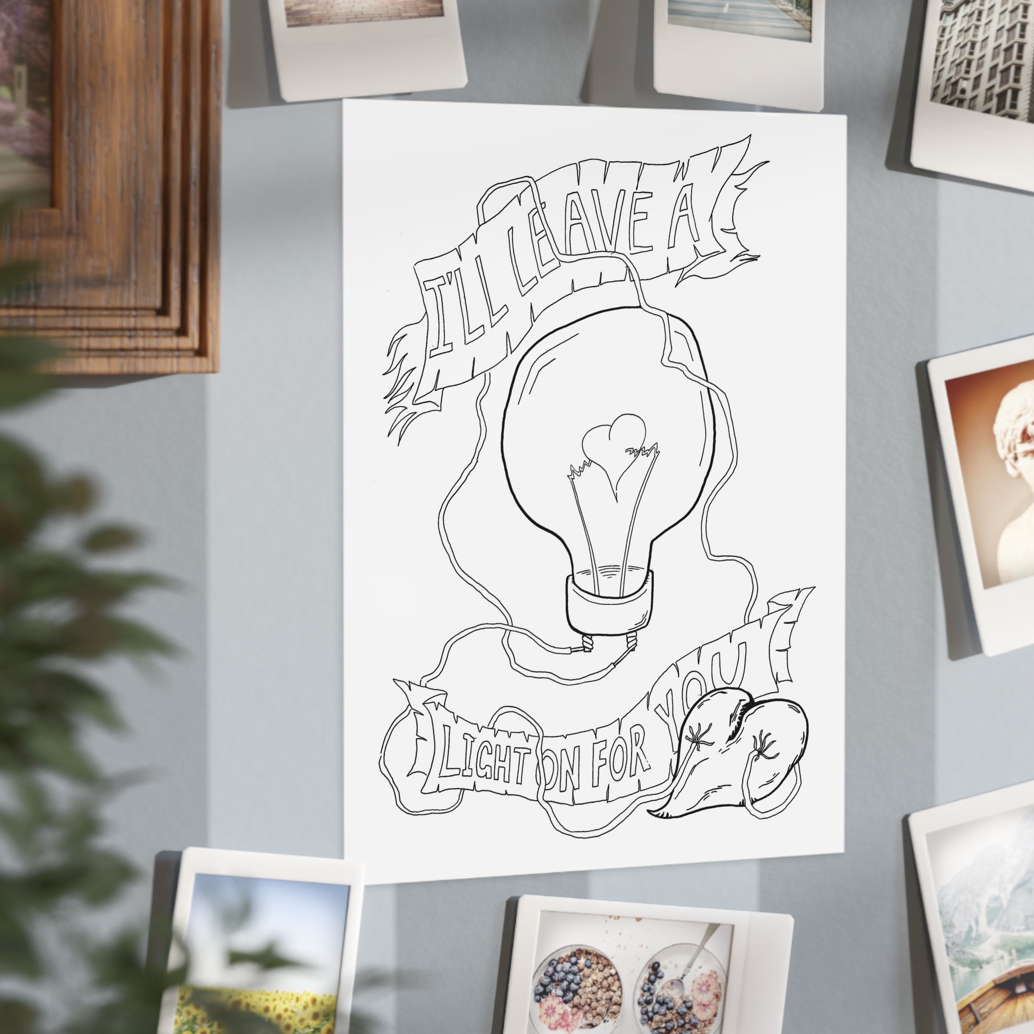 Heartlight — Unframed Art Print