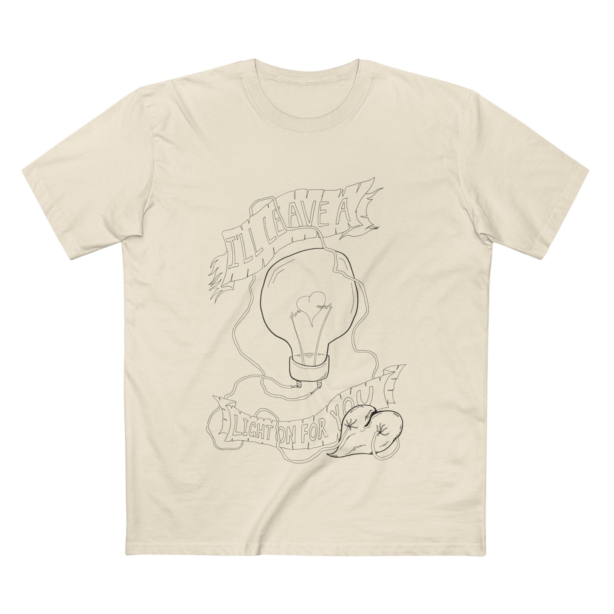 Heartlight - Coloured Cotton T-Shirt