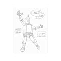 The Tin Man — Unframed Art Print