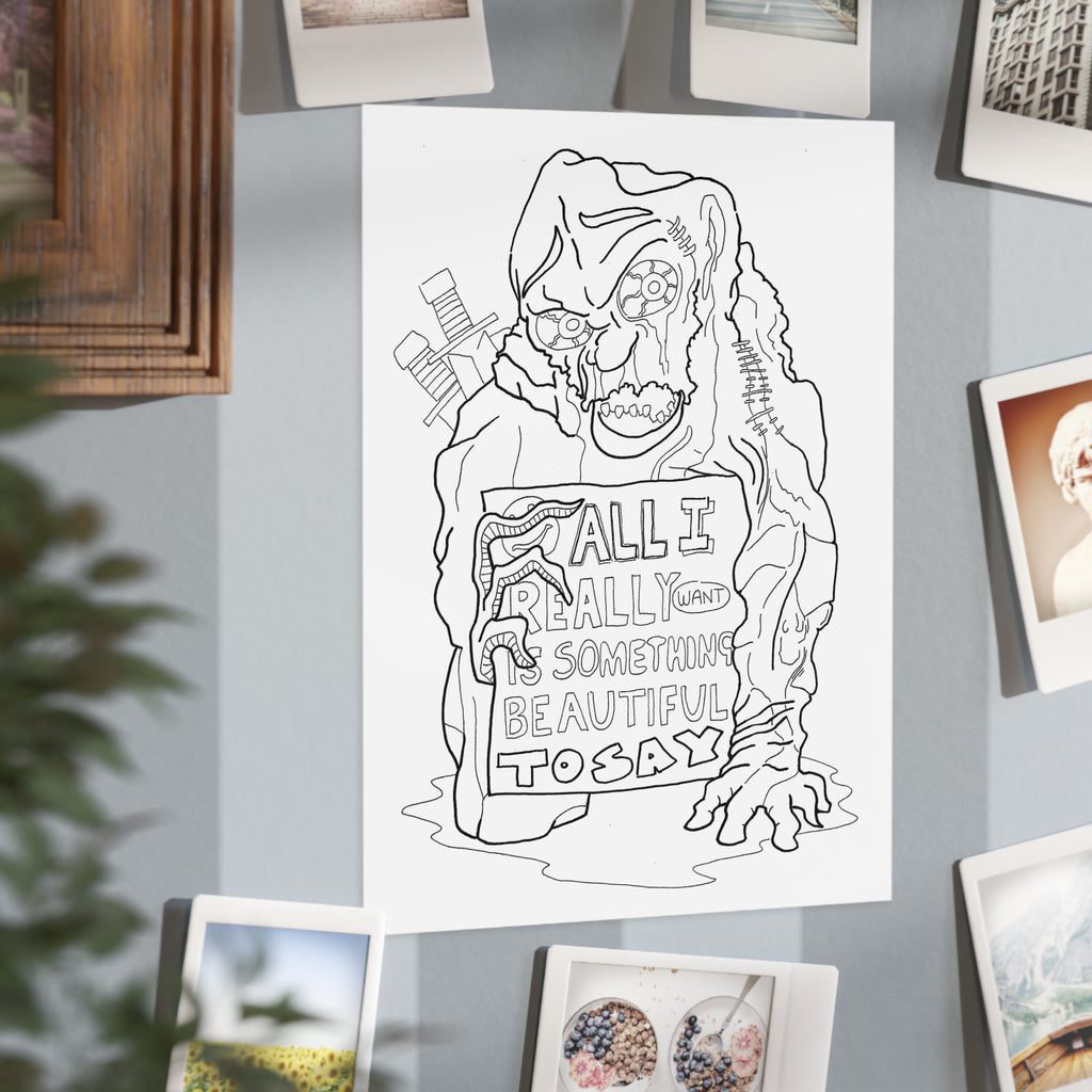 CPTSD — Unframed Art Print