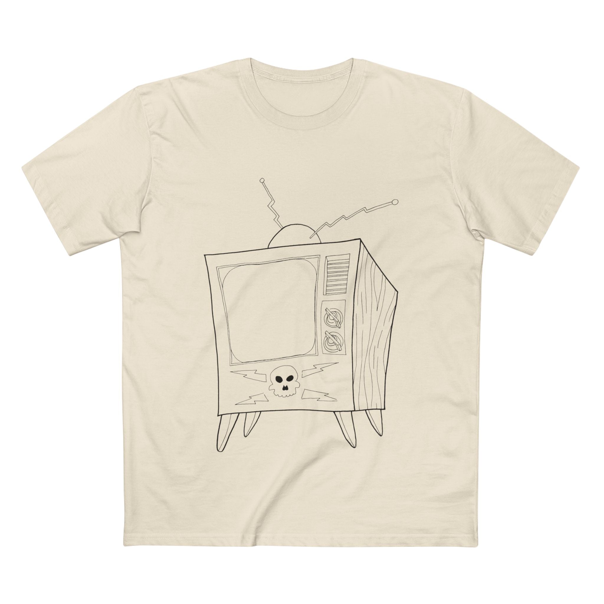 Idiot Box - Coloured Cotton T-Shirt