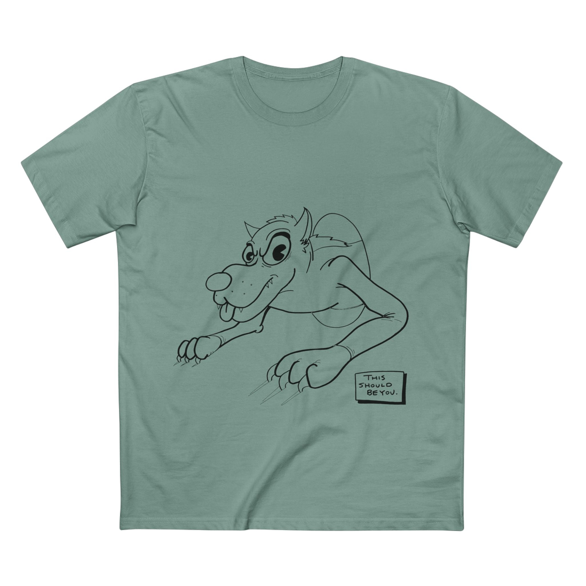 Sucked In Big Dog - Coloured Cotton T-Shirt
