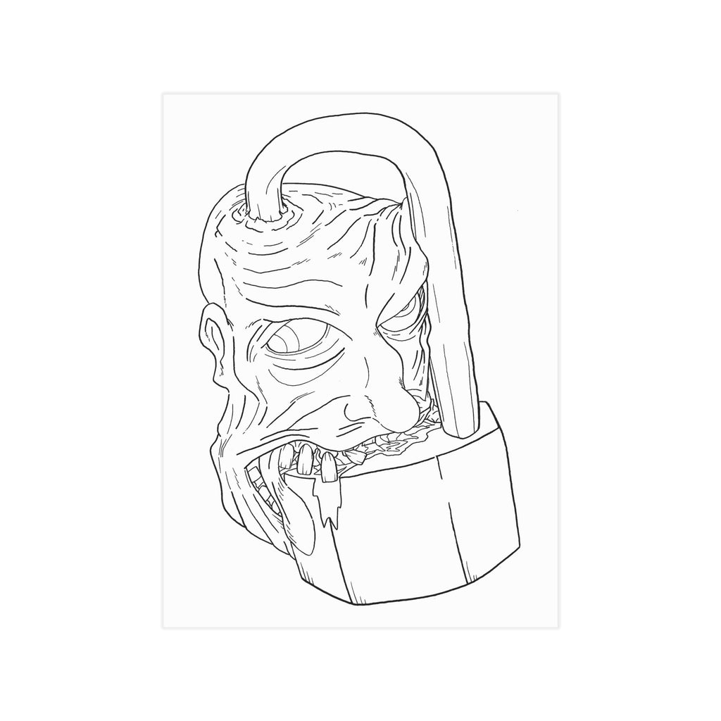 Headlock — Unframed Art Print
