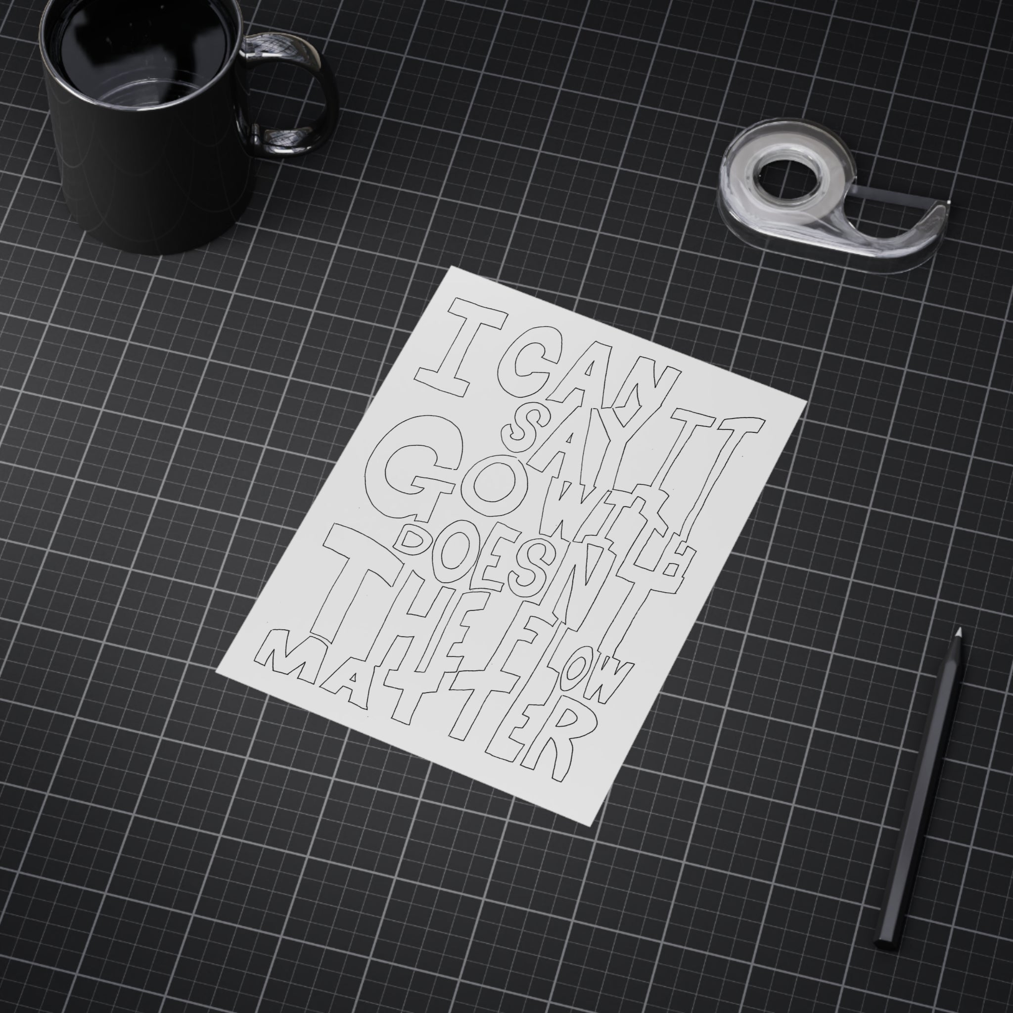 I Can Say Go Now — Unframed Art Print