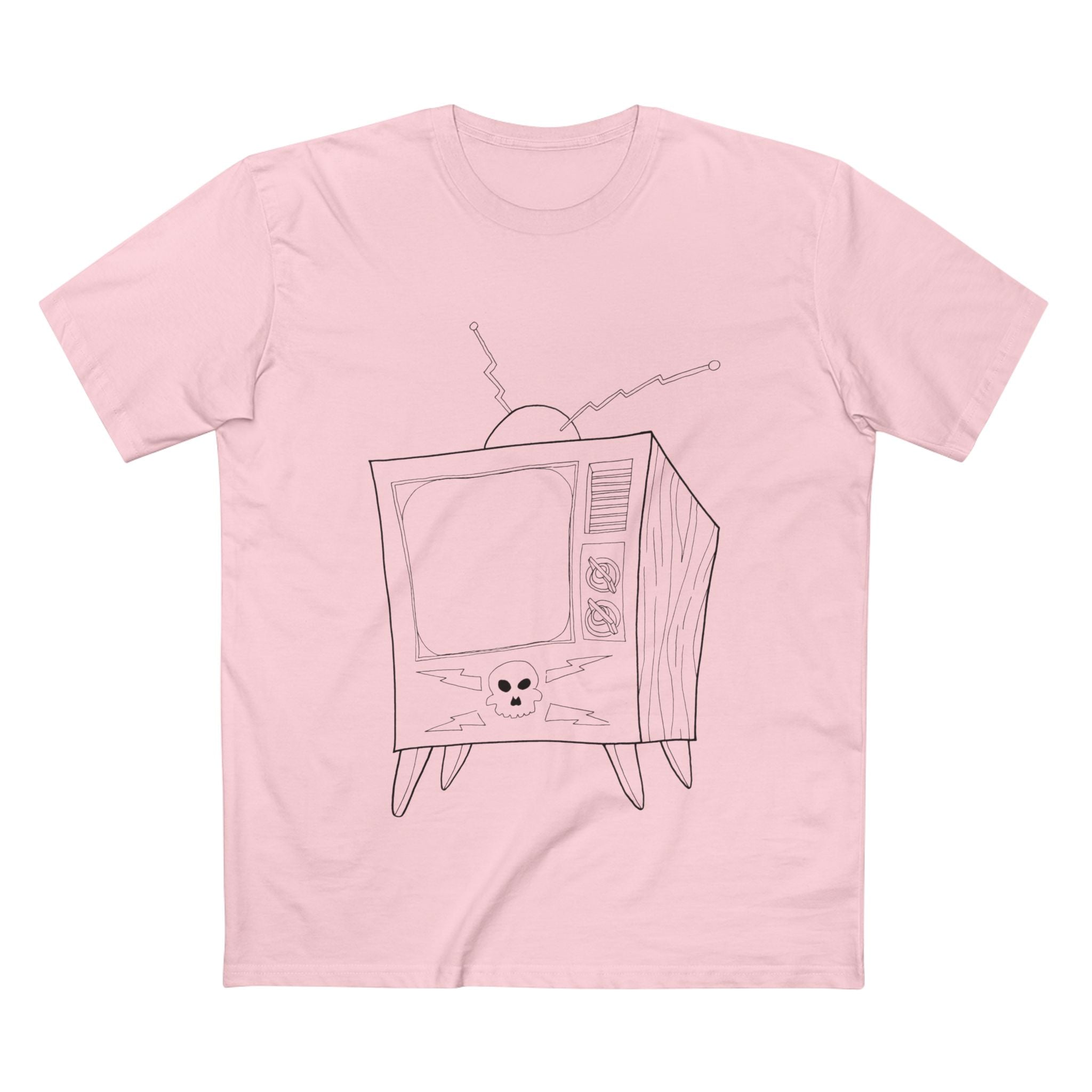 Idiot Box - Coloured Cotton T-Shirt