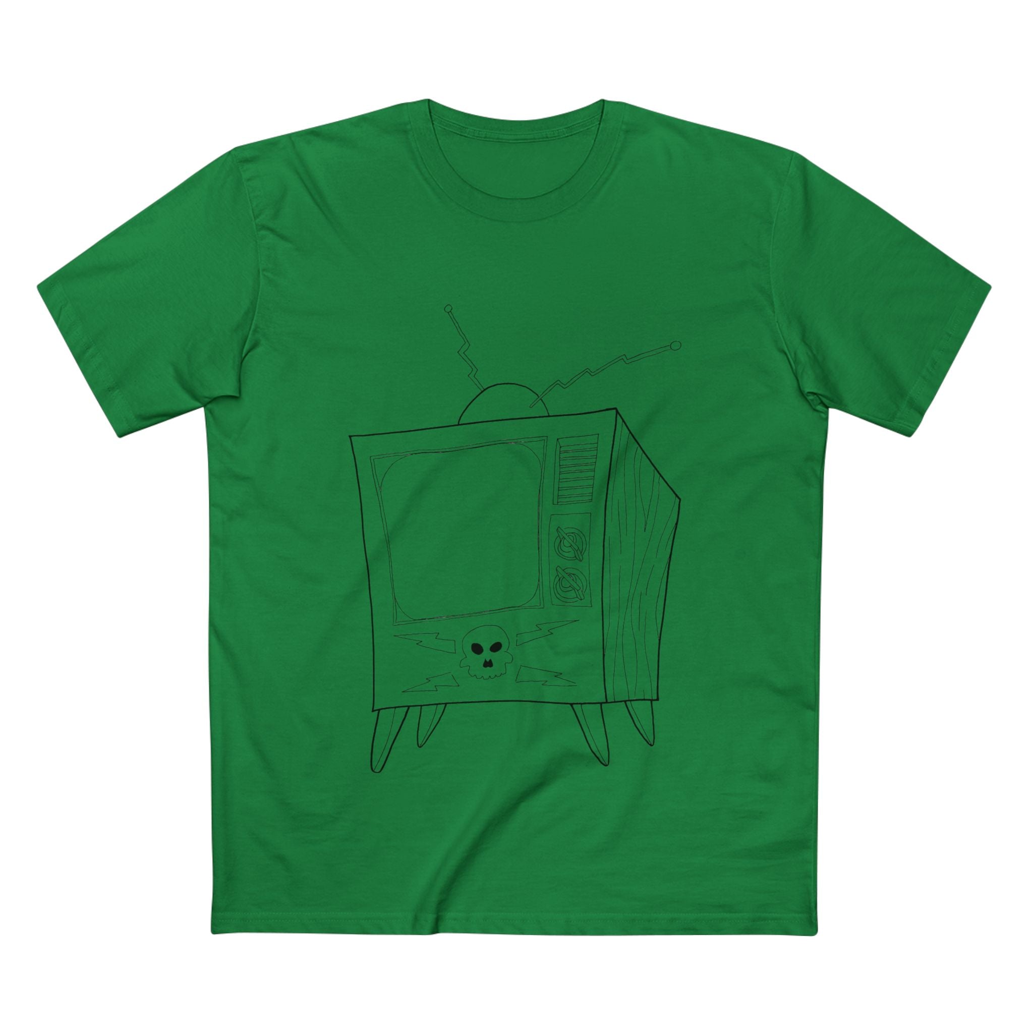 Idiot Box - Coloured Cotton T-Shirt