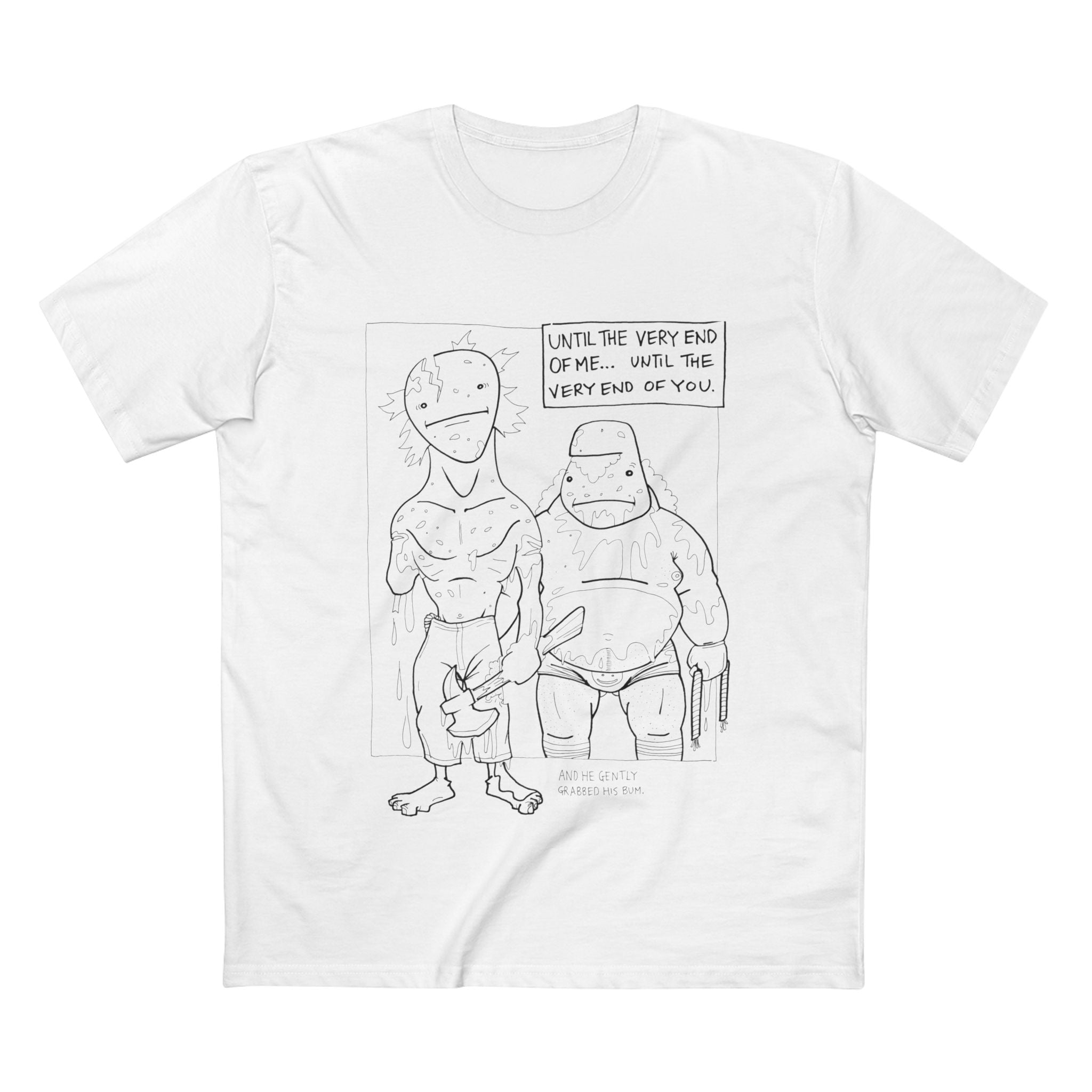 Bloody Good Friends - Coloured Cotton T-Shirt