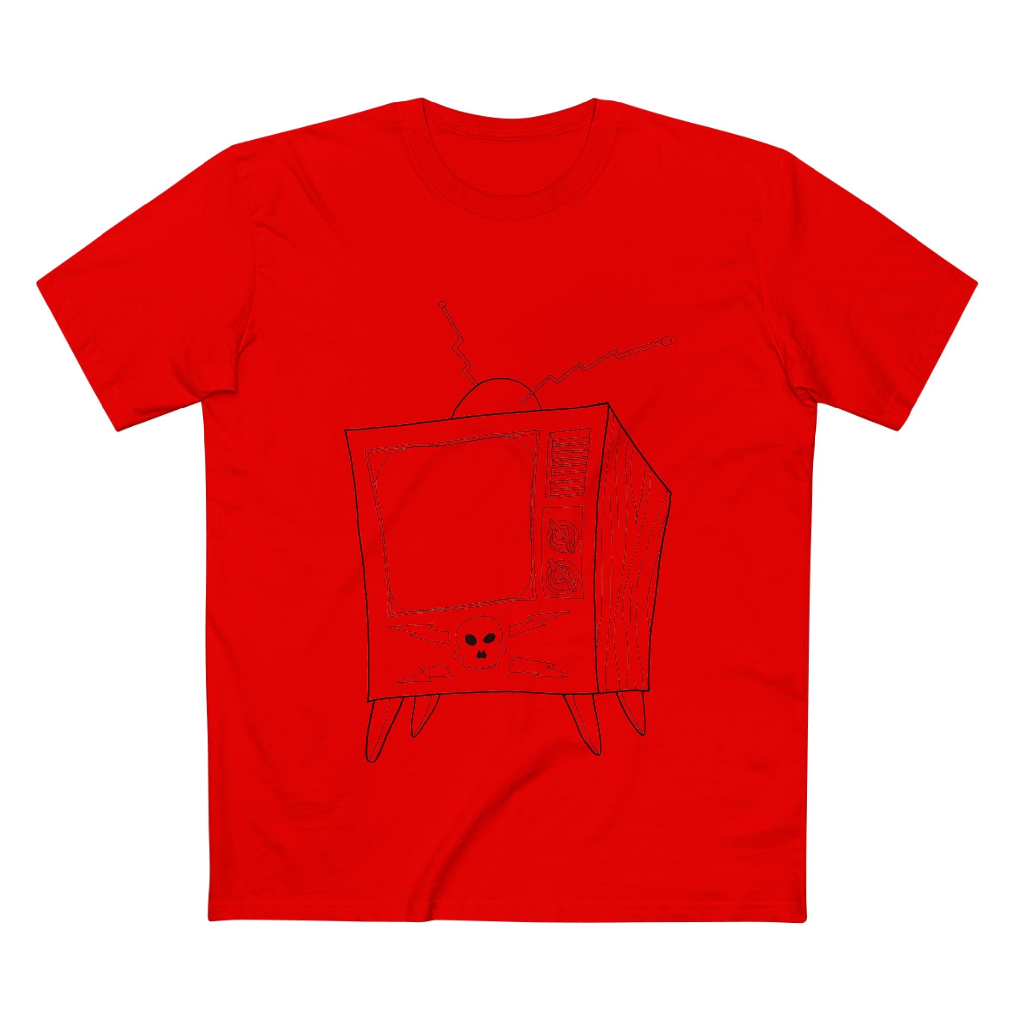Idiot Box - Coloured Cotton T-Shirt