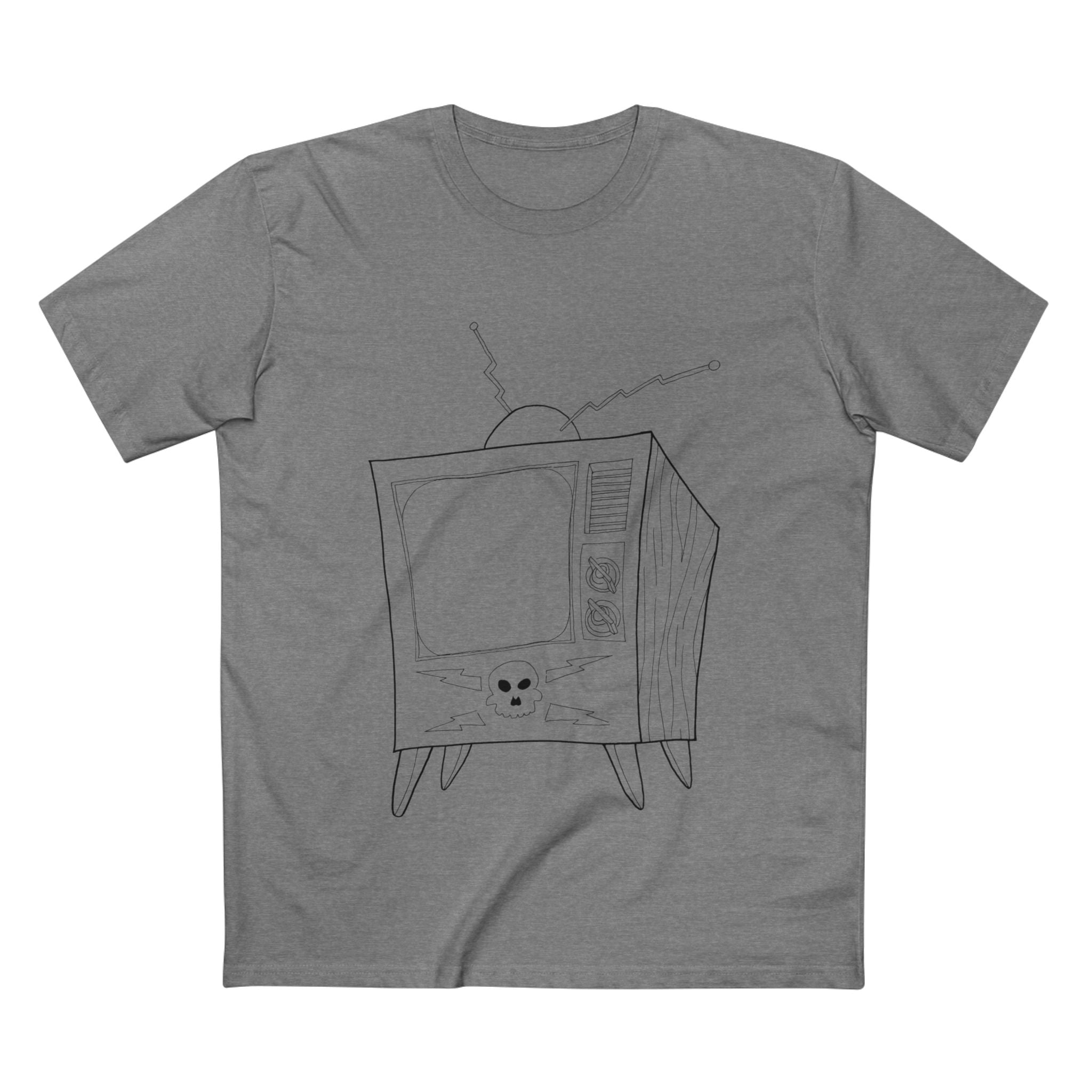 Idiot Box - Coloured Cotton T-Shirt
