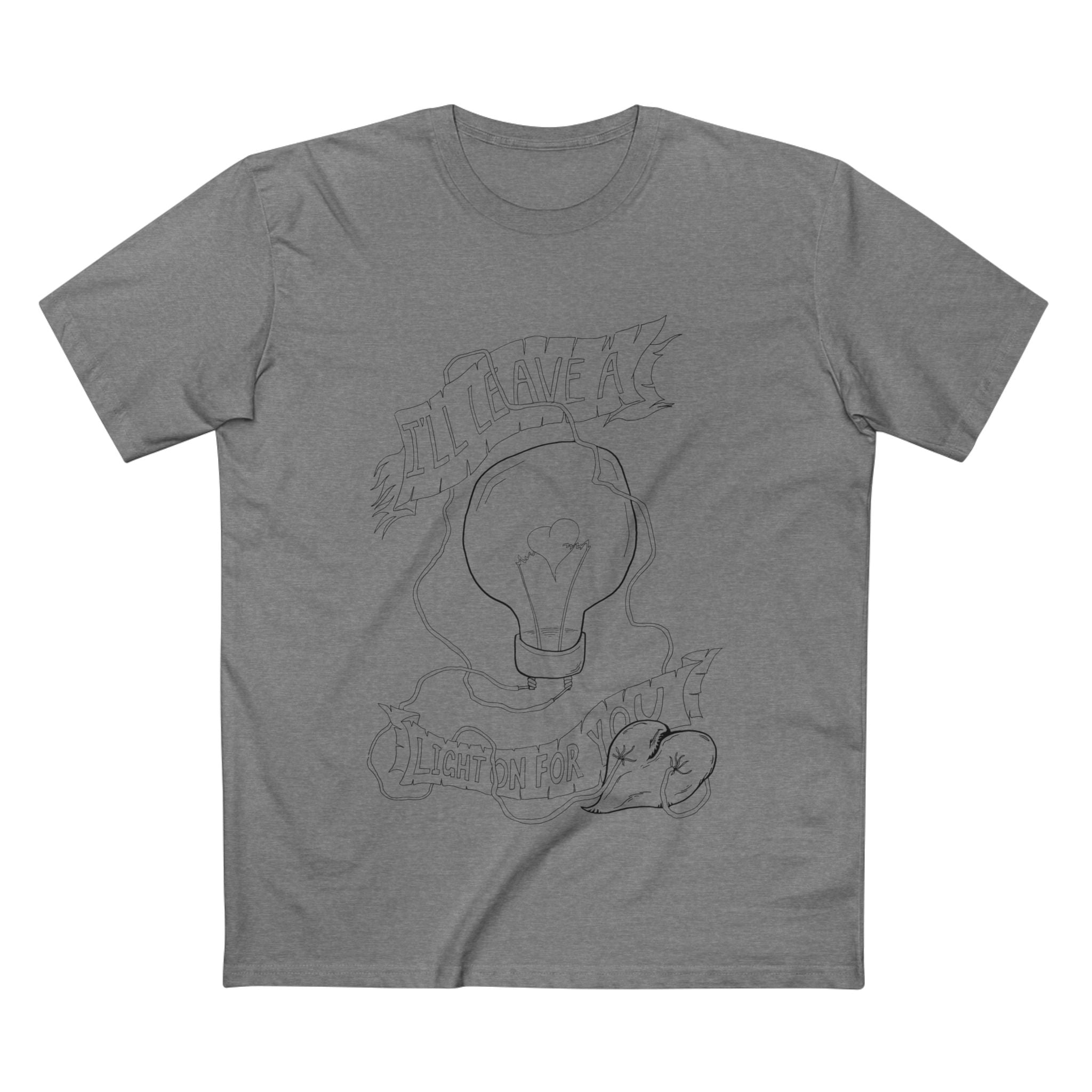 Heartlight - Coloured Cotton T-Shirt