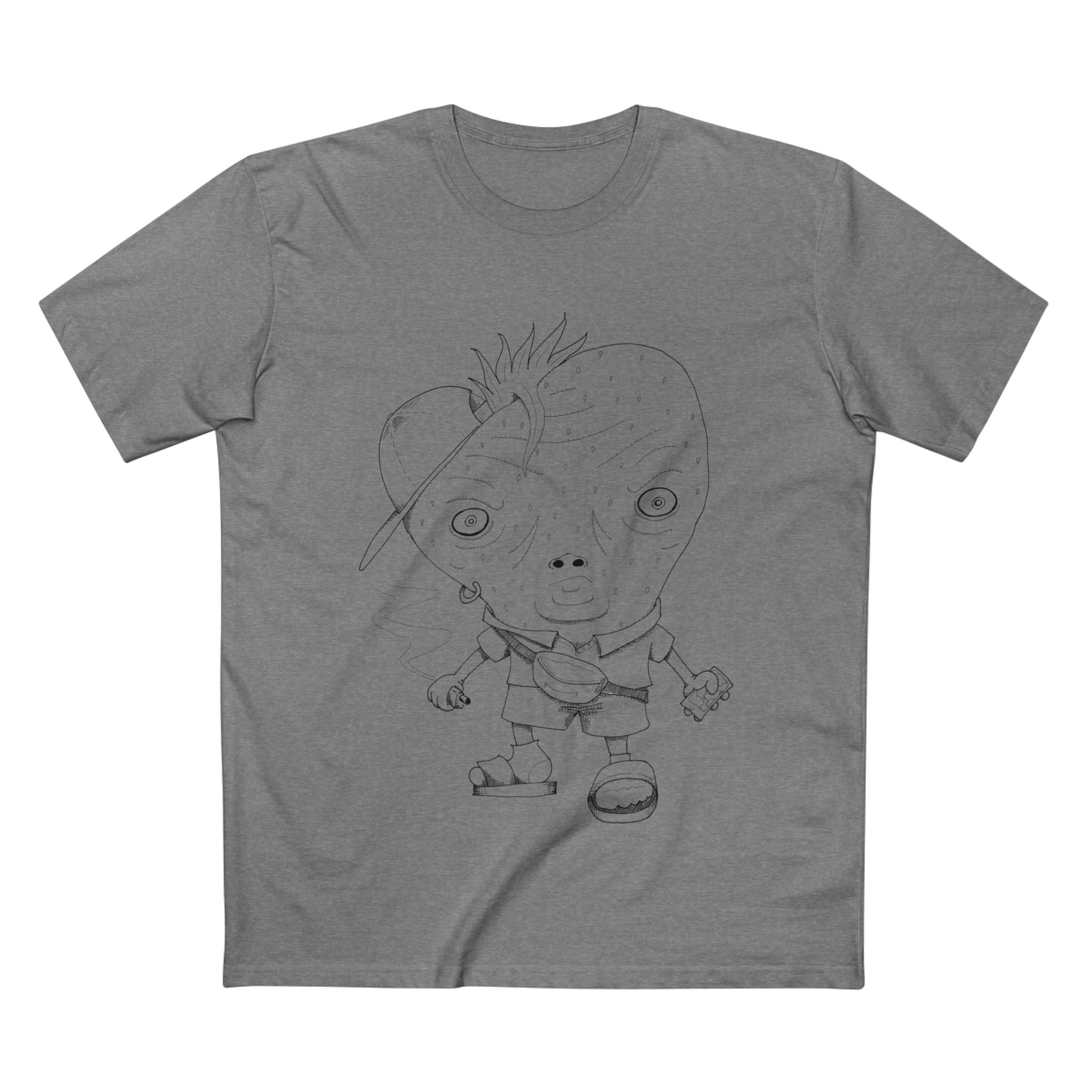 Strawbeshay - Coloured Cotton T-Shirt