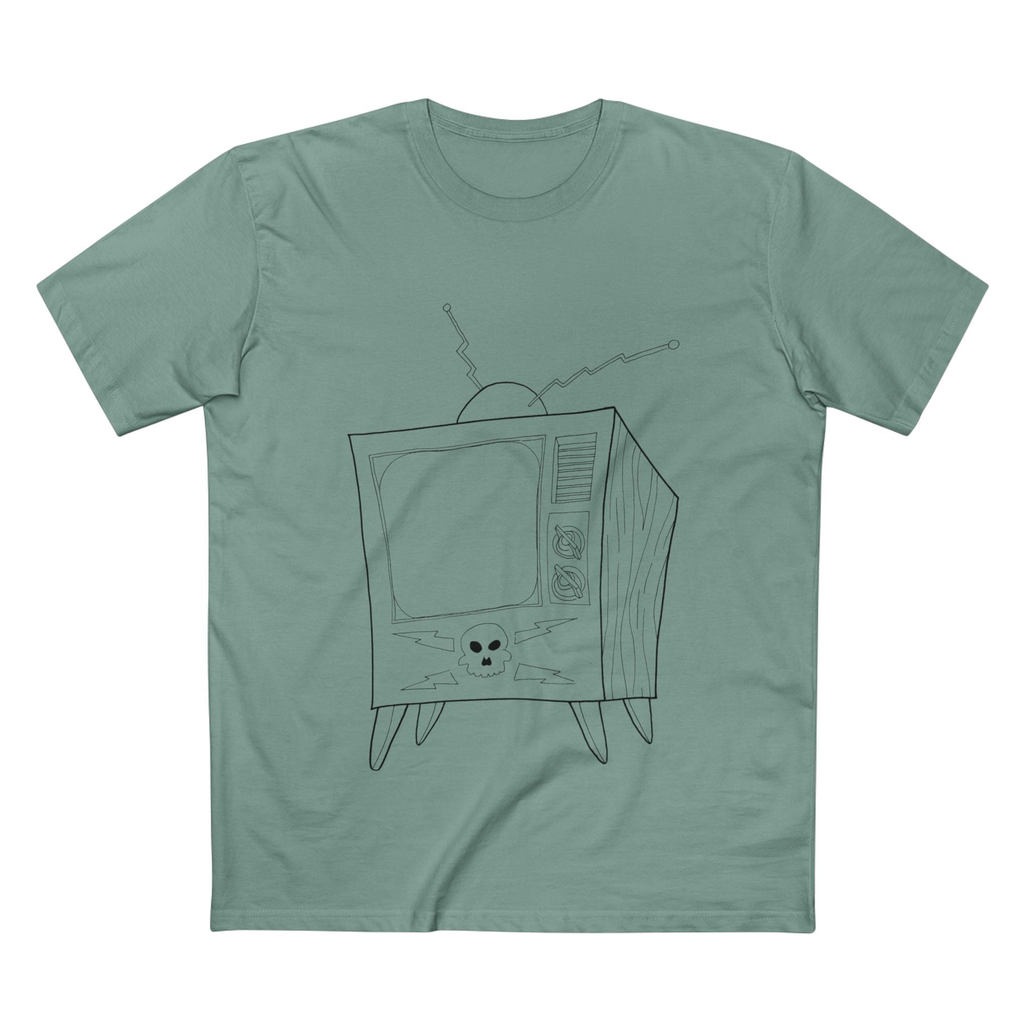 Idiot Box - Coloured Cotton T-Shirt
